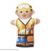 Melissa & Doug Jolly Helpers Hand Puppets Puppet Sets Construction Worker Doctor Police Officer and Firefighter Soft Plush Material Set of 4 14” H x 8.5” W x 2” L Standard Packaging B00Y8YOVJ0